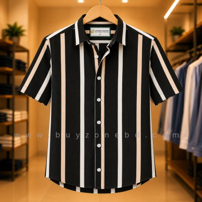 Linen Cotton Half Sleeve Shirt