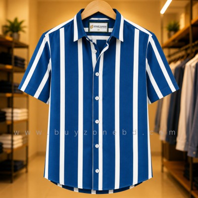 Linen Cotton Half Sleeve Shirt